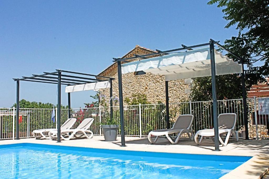 Mont Bouquet Lodge-Residence Hoteliere Brouzet-les-Ales エクステリア 写真
